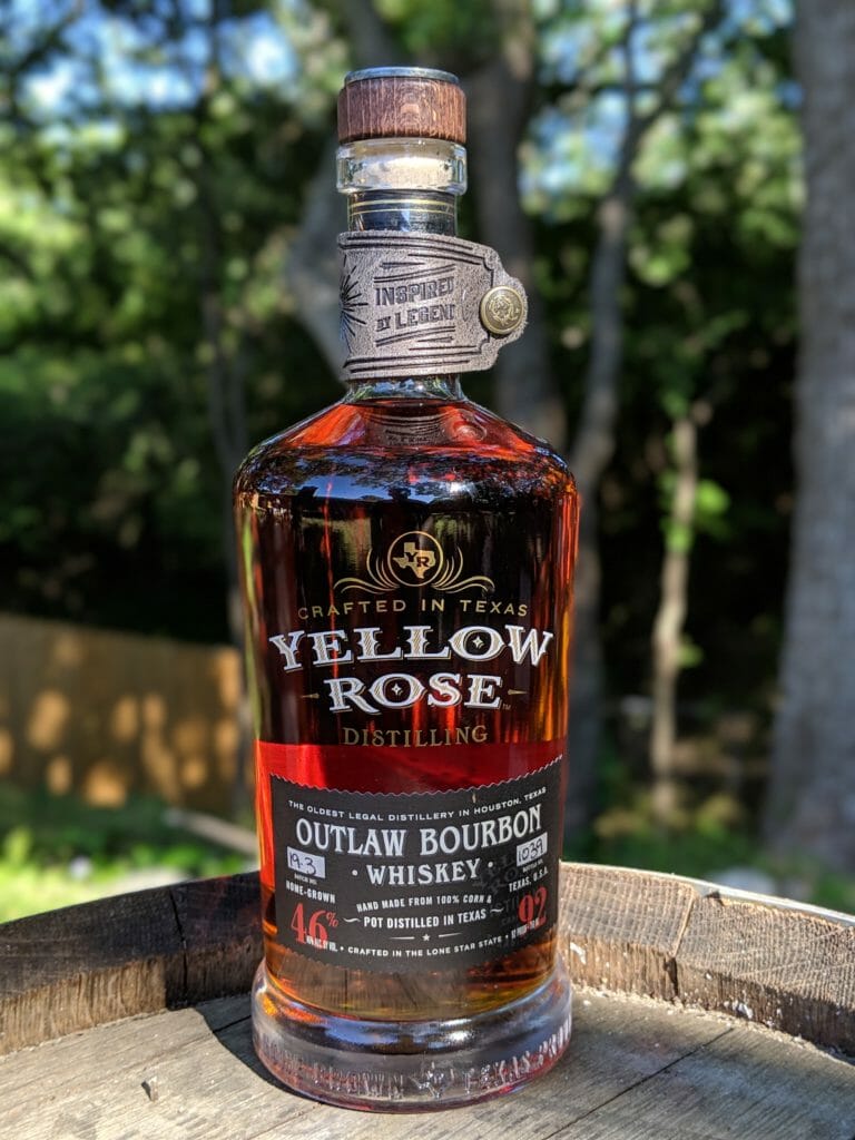 Whiskey Review Yellow Rose Outlaw Bourbon Whiskey ThirtyOne Whiskey