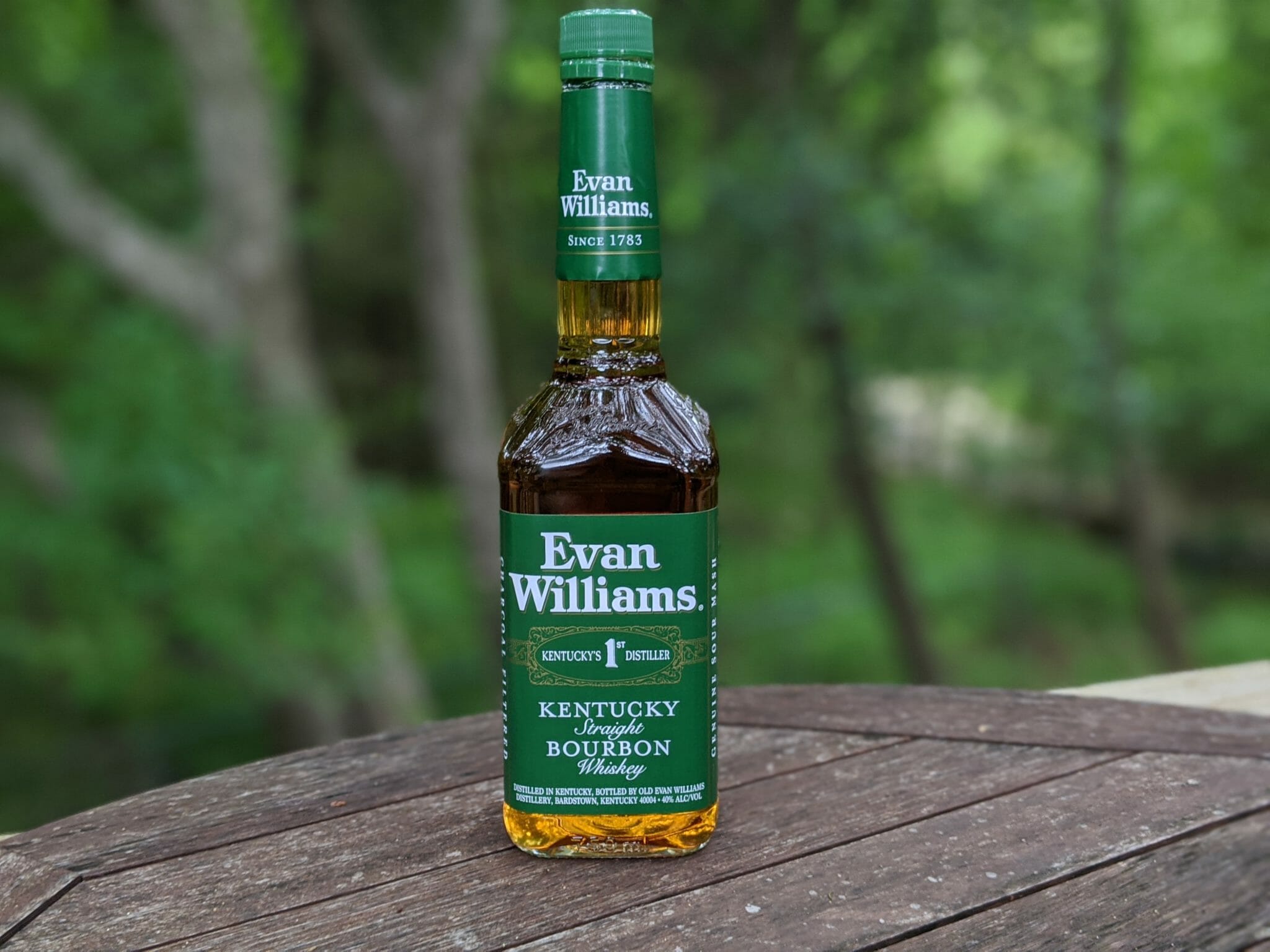 Whiskey Review Evan Williams Green Label ThirtyOne Whiskey