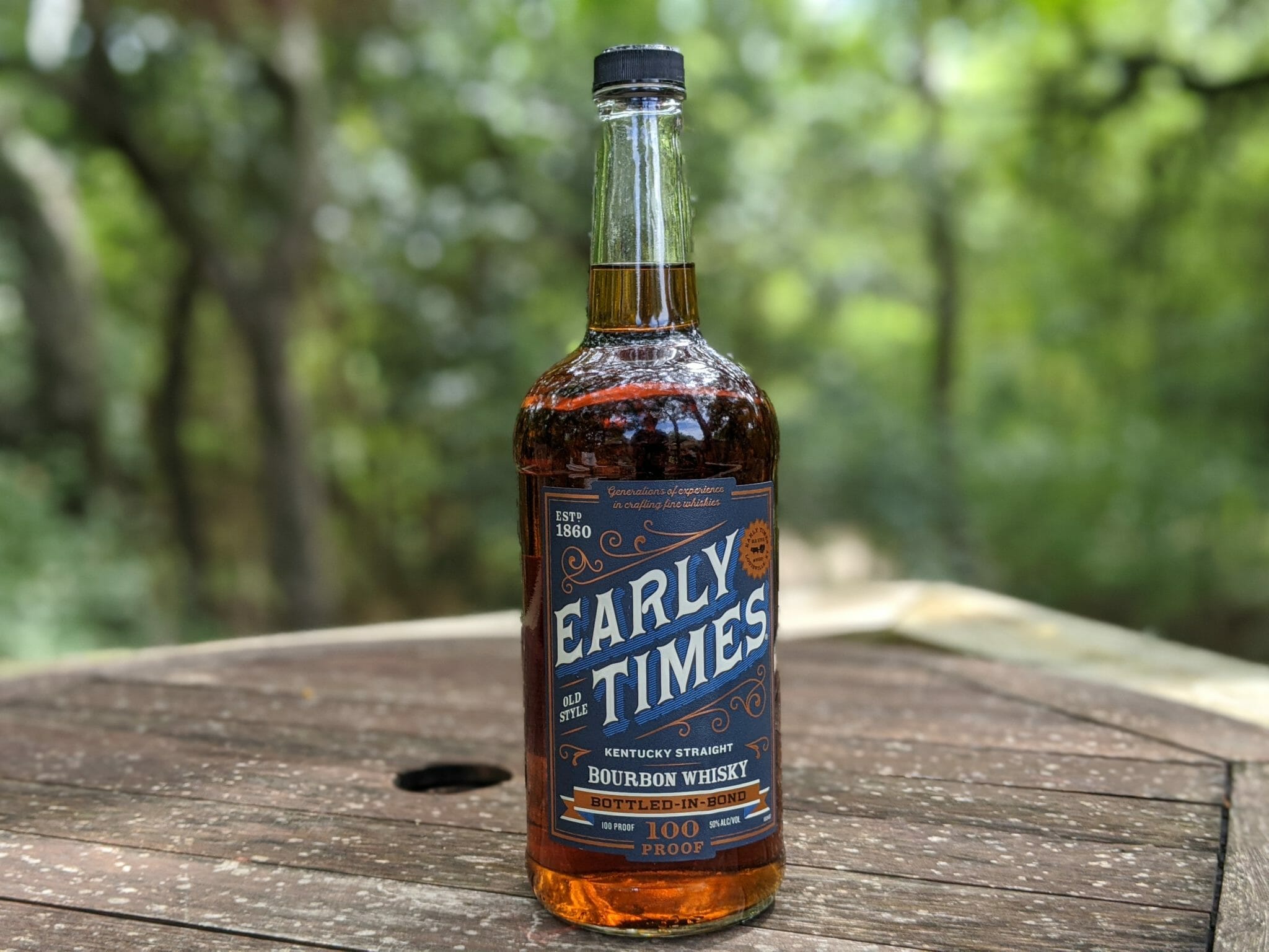 Whiskey Review Early Times BottledInBond Kentucky Straight Bourbon