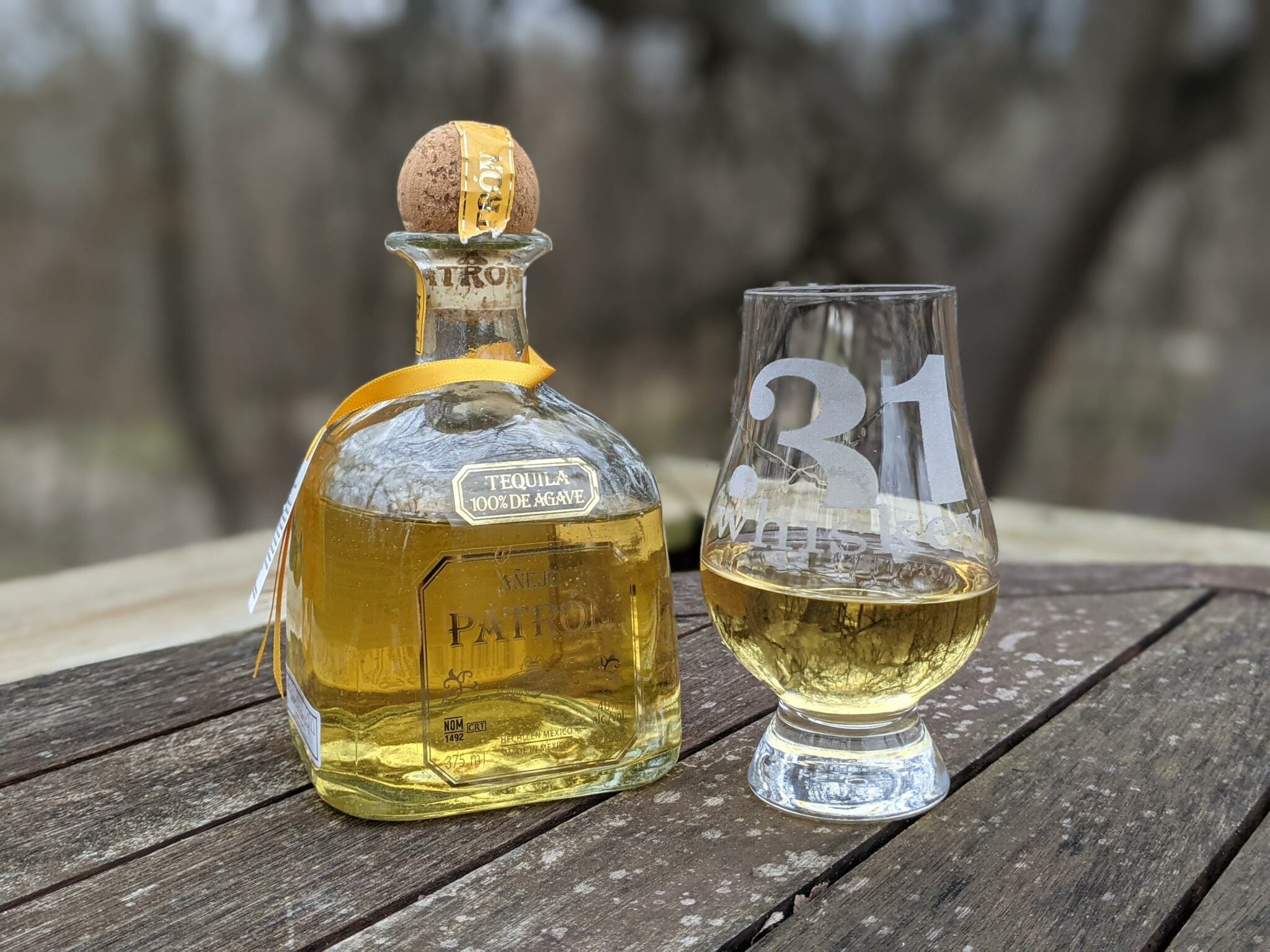 Review Patron Anejo Tequila ThirtyOne Whiskey