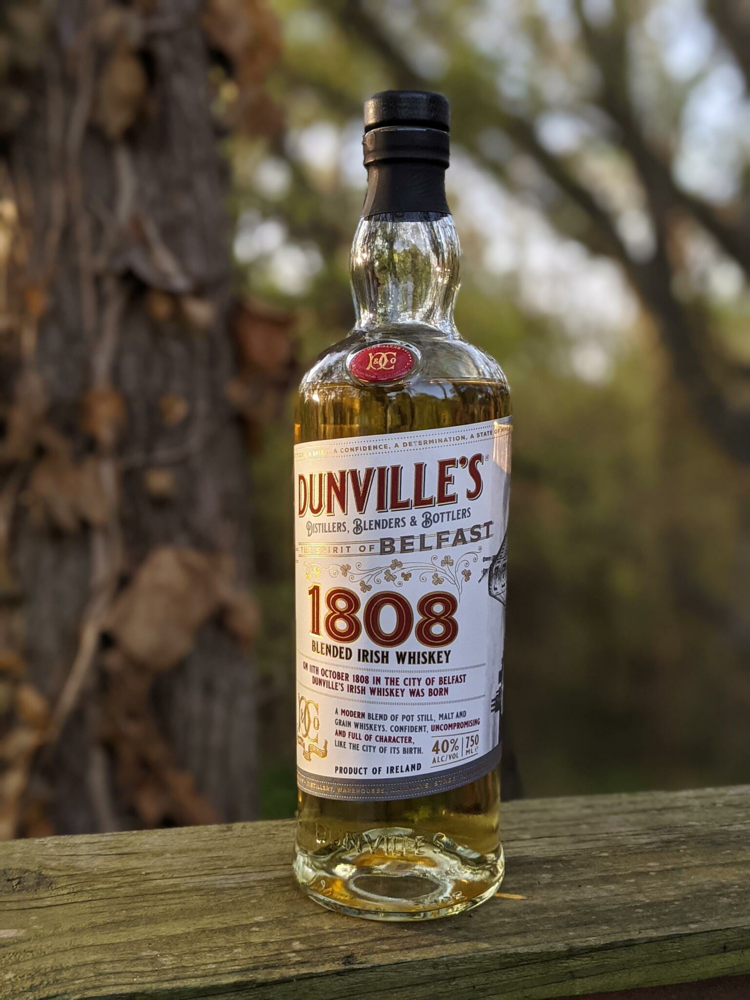 Whiskey Review Dunville’s 1808 Blended Irish Whiskey ThirtyOne Whiskey
