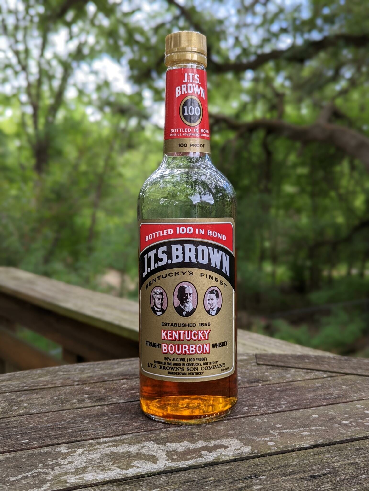 Whiskey Review J.T.S. Brown Bottled in Bond Kentucky Straight Bourbon