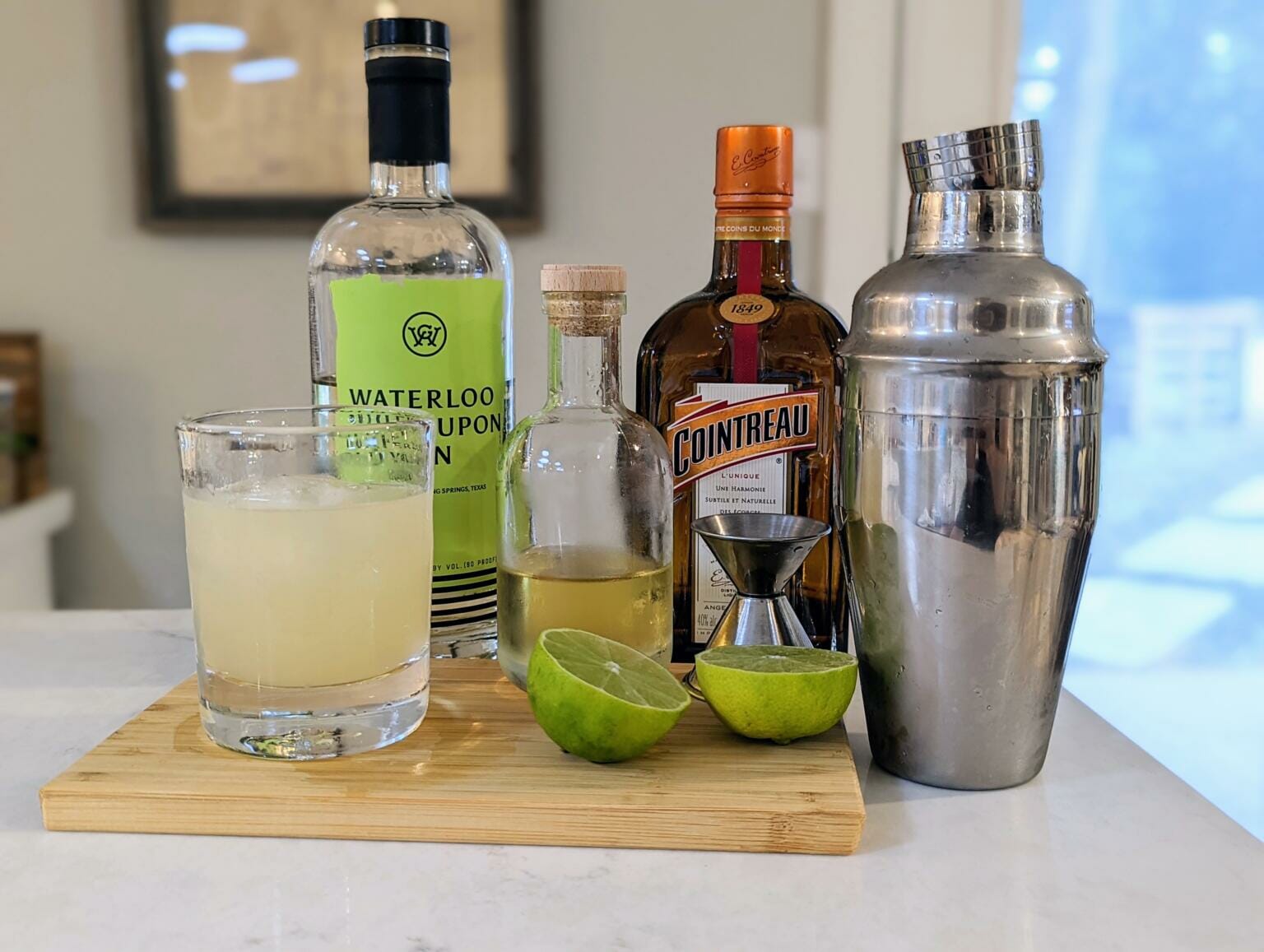 Cocktail Recipe Mint Gin Margarita ThirtyOne Whiskey