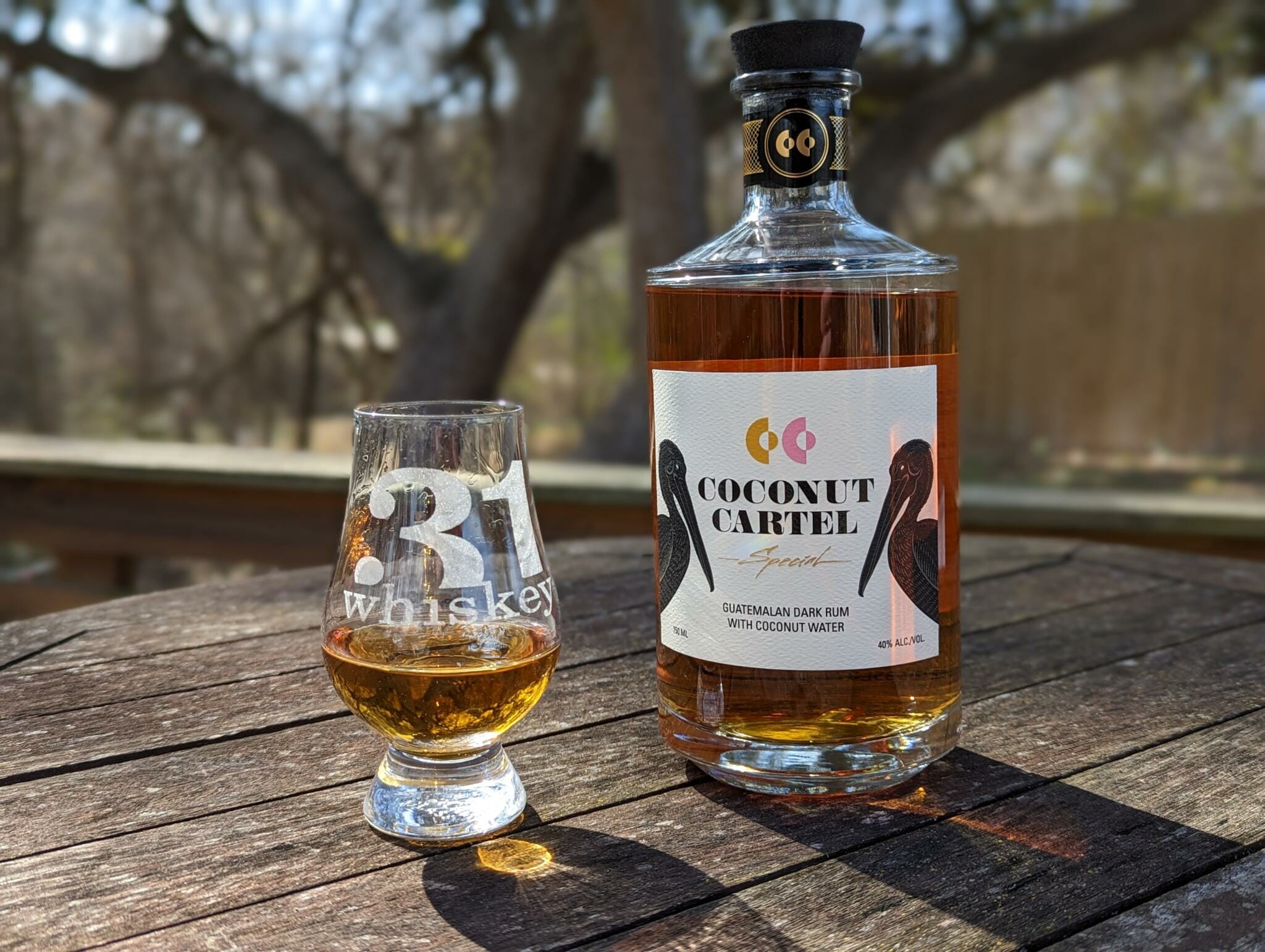 Review Coconut Cartel Special Rum ThirtyOne Whiskey