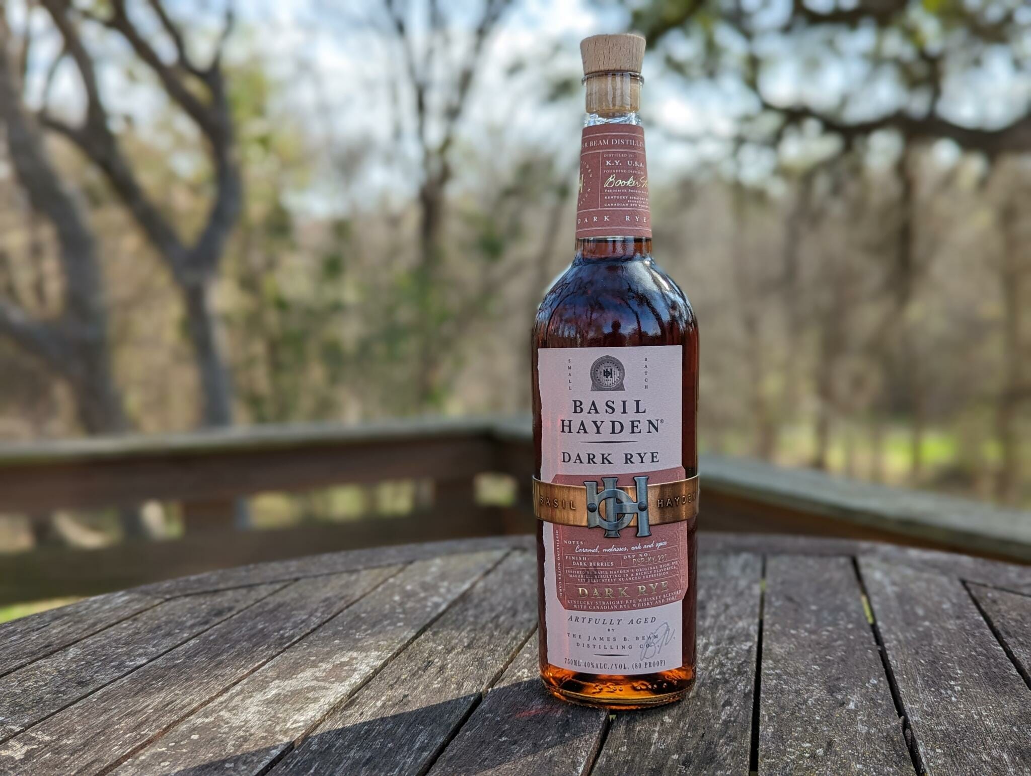 Whiskey Review Basil Hayden Dark Rye Whiskey ThirtyOne Whiskey