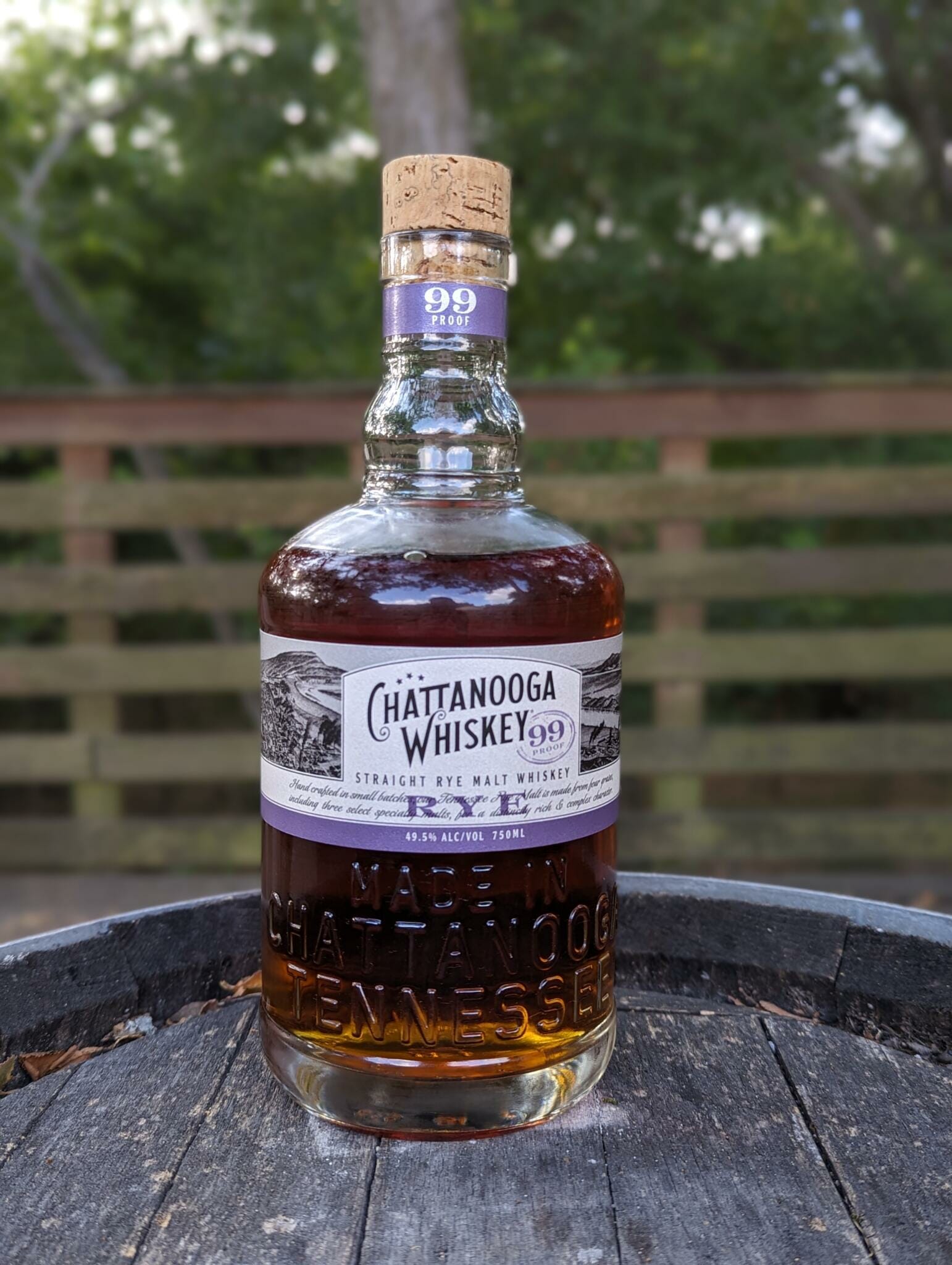 Whiskey Review: Chattanooga Whiskey 99 Proof Straight Rye Malt Whiskey ...