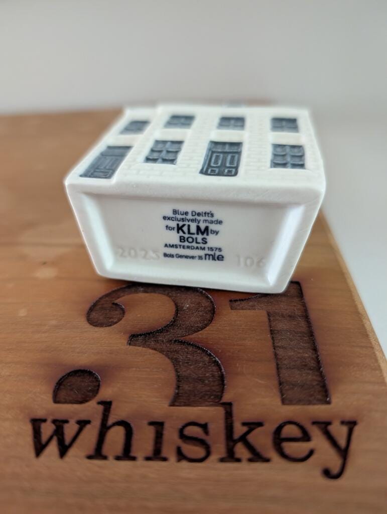 KLM Delft Blue House Bols Genever