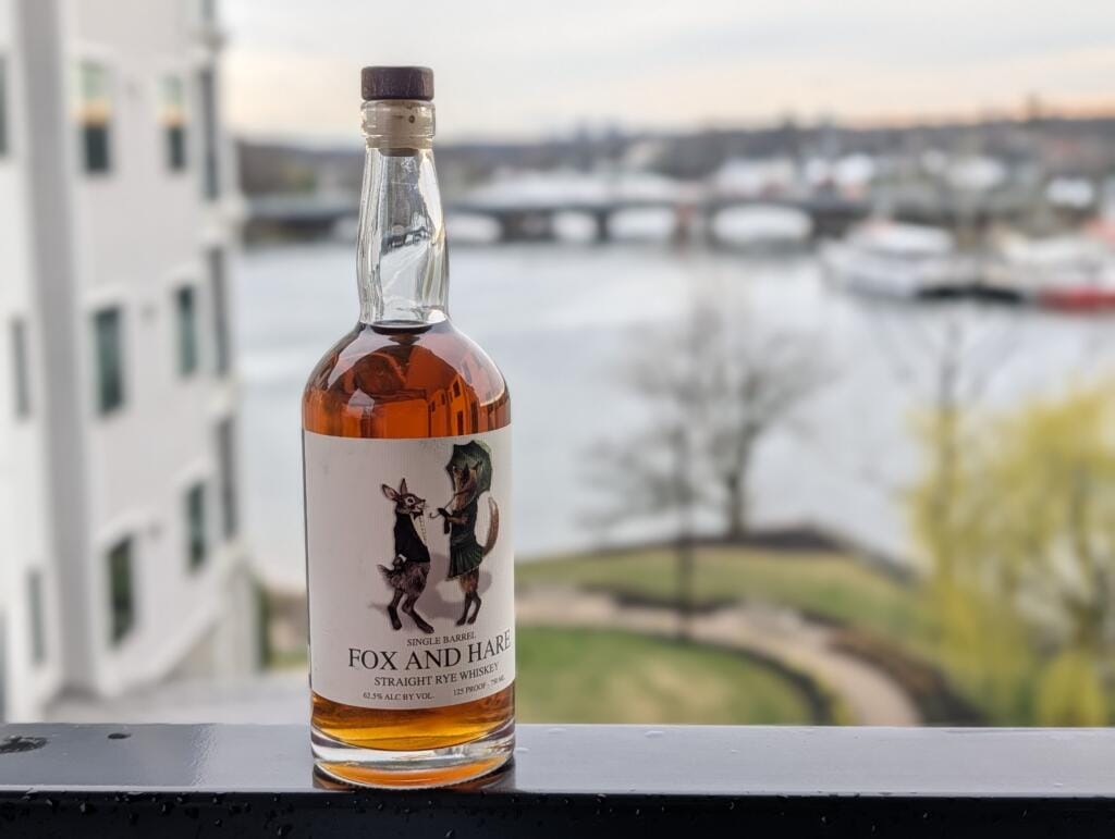 Taconic Distillery Fox & Hare Single Barrel Rye Whiskey