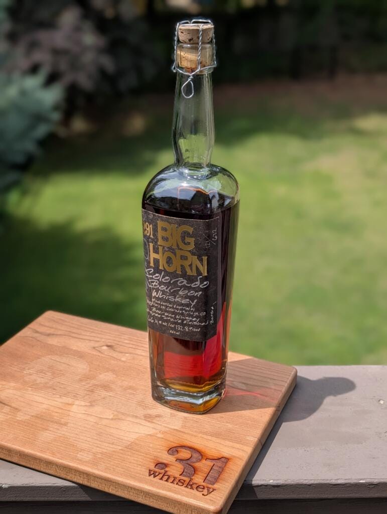291 Big Horn Colorado Bourbon Whiskey