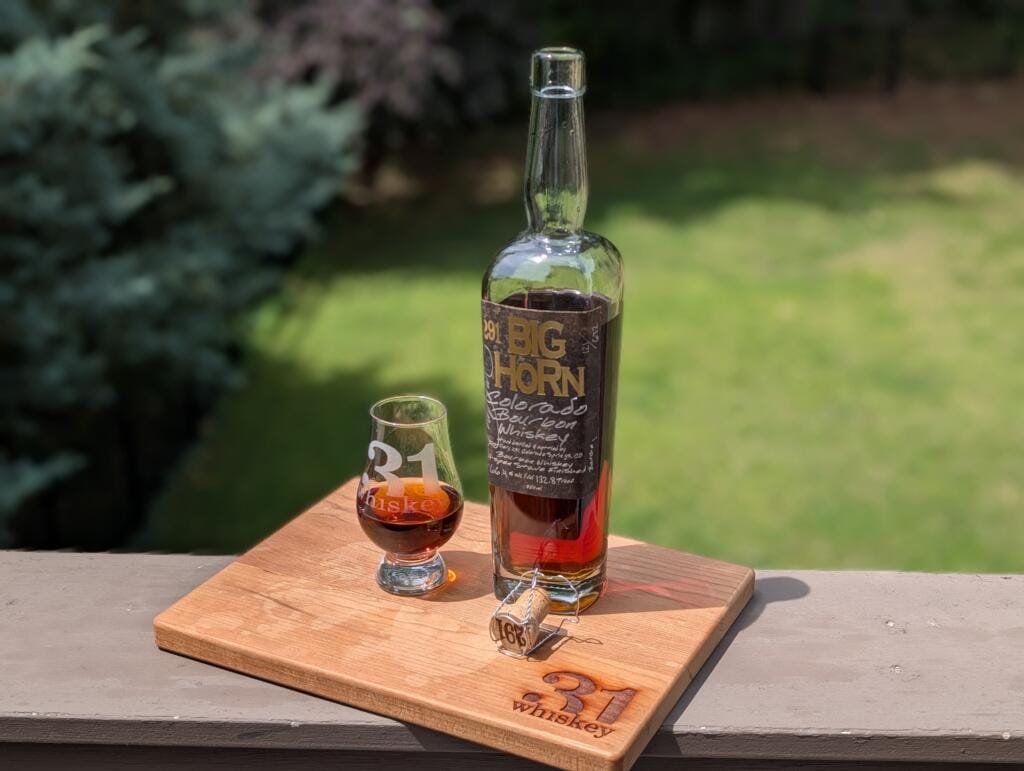 291 Big Horn Colorado Bourbon Whiskey