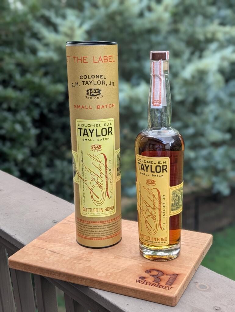 Colonel E.H. Taylor Small Batch Bottled in Bond Straight Kentucky Bourbon Whiskey